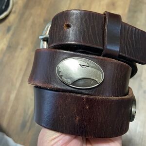 Zep-Pro Ga Southern leather belt